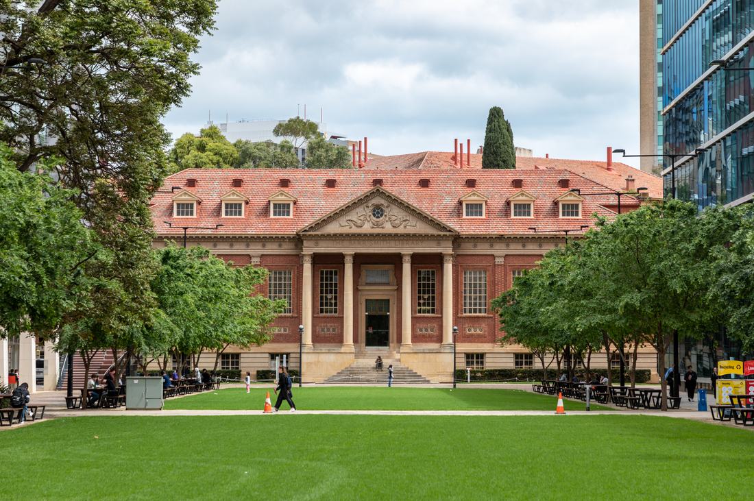 The Barr Smith Library at the University of Adelaide