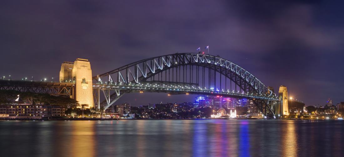 The Sydney Harbour Bridge from Circular Quay
